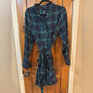 Green Gap Plaid Dress for Sale up to 90% Off: Poshmark